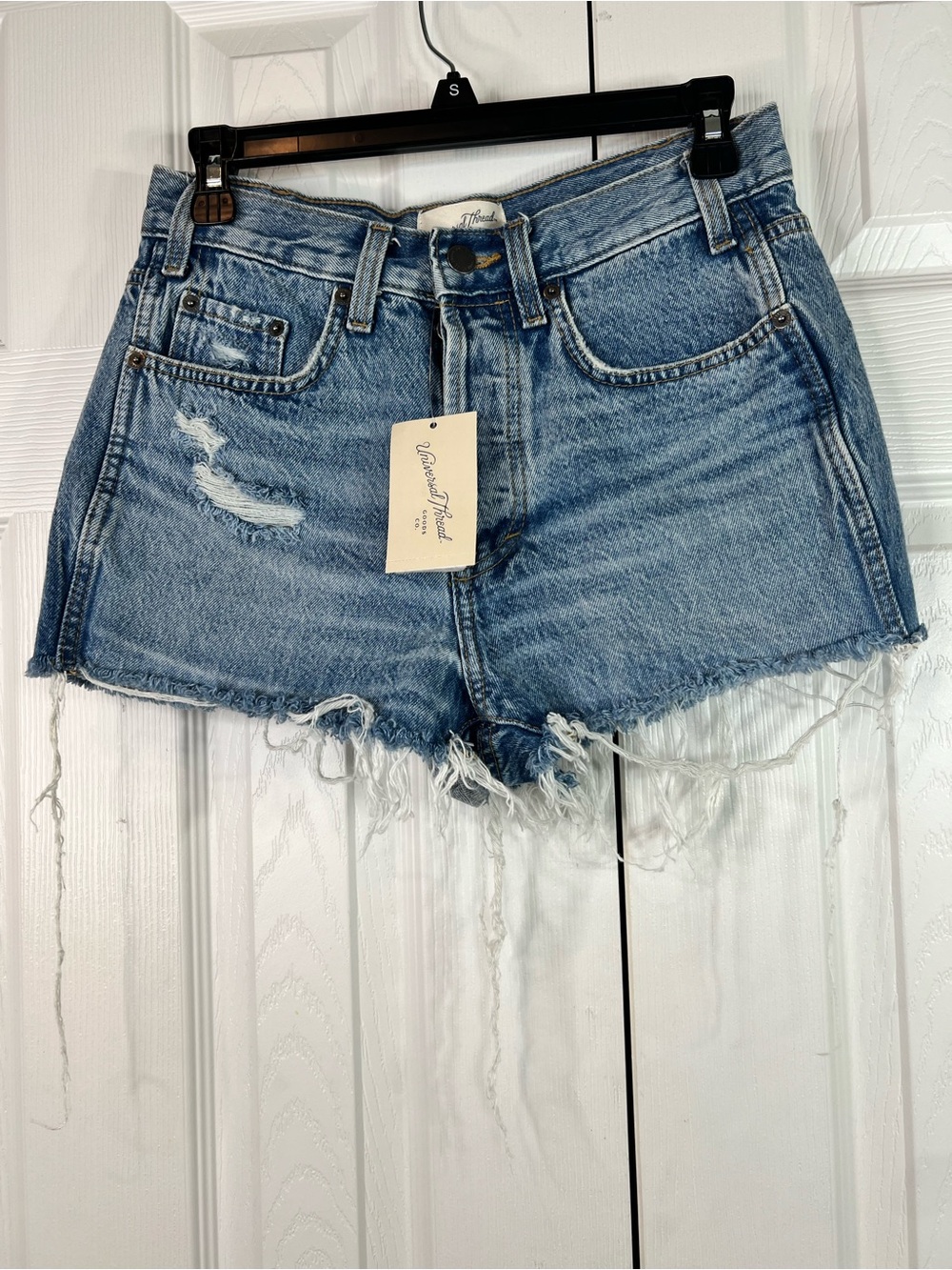 Womens High Rise Mini Shorts Size 6